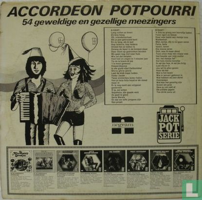 Accordeon Potpourri: 54 geweldige en gezellige meezingers - Afbeelding 2
