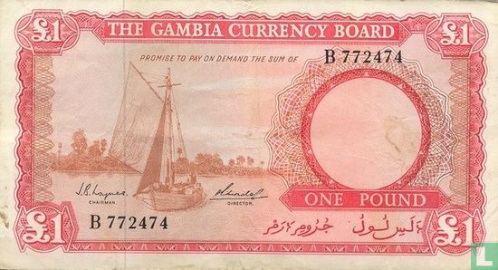 Gambia 1 Pound - Afbeelding 1