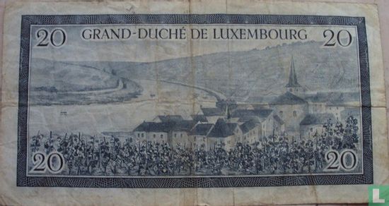 Luxembourg 20 francs - Image 2