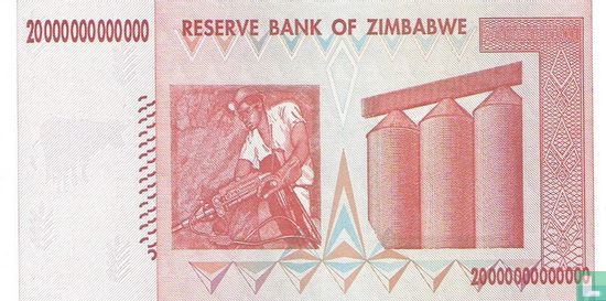 Zimbabwe 20 Trillion Dollars 2008 - Image 2