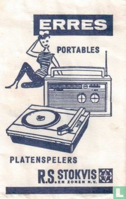 Erres Portables Platenspelers - R.S. Stokvis en Zonen N.V.