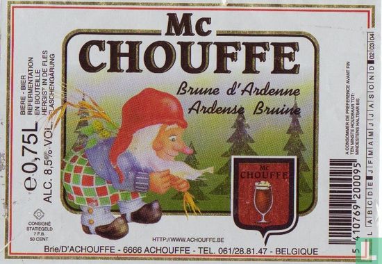 Mc Chouffe Brune D'Ardenne