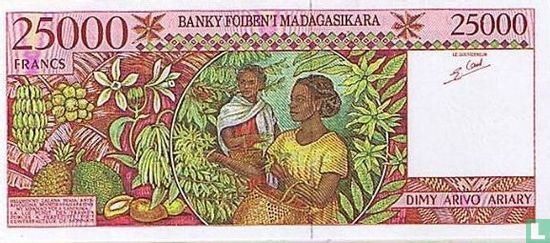 Madagascar 25,000 francs - Image 2