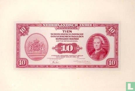 NICA 10 Gulden PROOF SERIES - Image 1