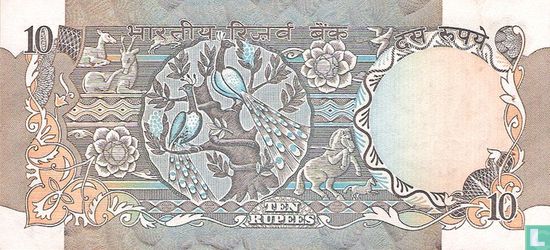 India 10 Rupees - Afbeelding 2