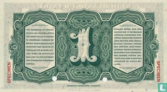 Speciman Nica 1 Gulden (1943) - Image 2