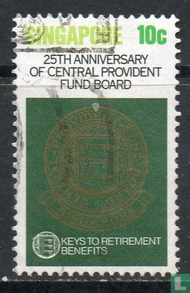 25ste verjaardag van Central Provident Fonds Board