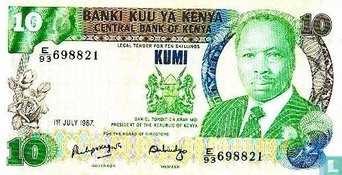 Kenya 10 Shillings - Bild 1
