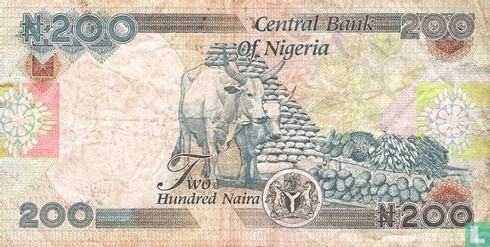 Nigeria 200 Naira 2001 - Afbeelding 2