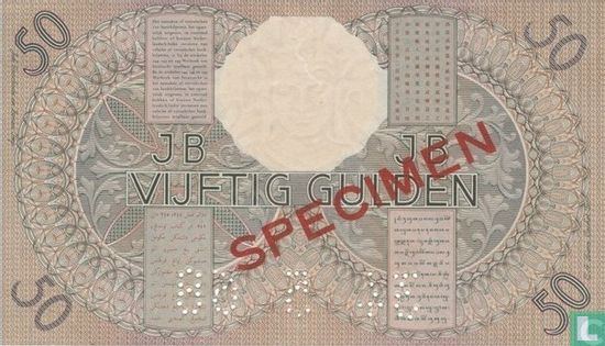 Spécimen Javaneese Dancer 50 Gulden - Image 2