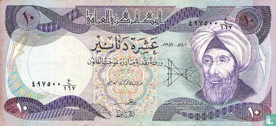 Irak 10 Dinars - Afbeelding 1