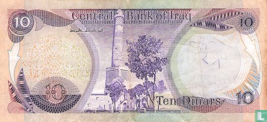 Irak 10 Dinare - Bild 2