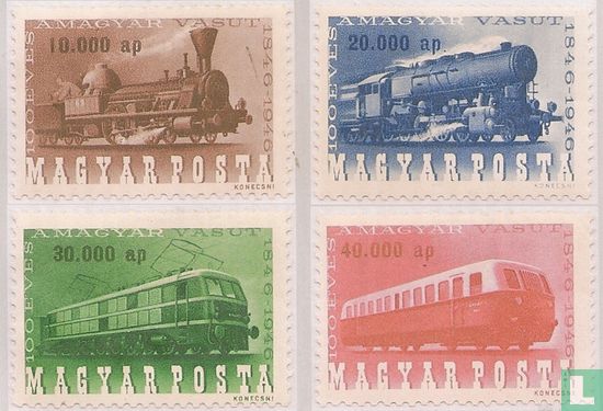 100 jaar Hongaarse spoorwegen