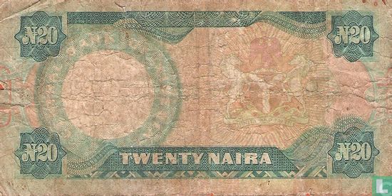 Nigeria 20 Naira ND (1984-) P26e - Image 2