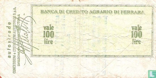 Bologna 100 Lire 1977 - Afbeelding 2
