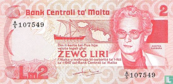 Malta 2 Liri - Afbeelding 1