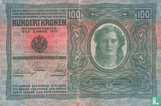Deutschösterreich 100 Kronen ND (1919) - Image 2