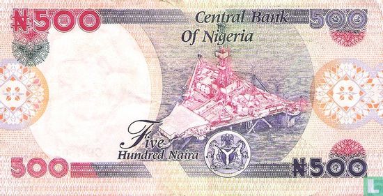 Nigeria 500 Naira 2002 - Image 2