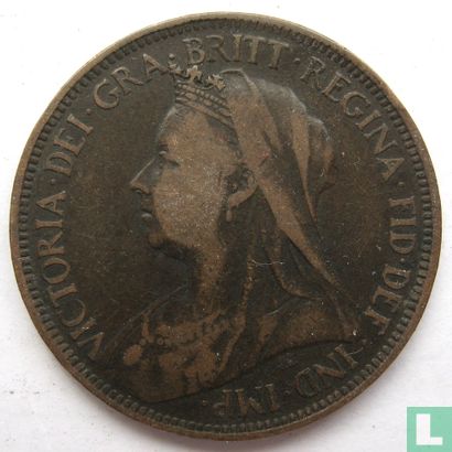 Vereinigtes Königreich ½ Penny 1896 - Bild 2