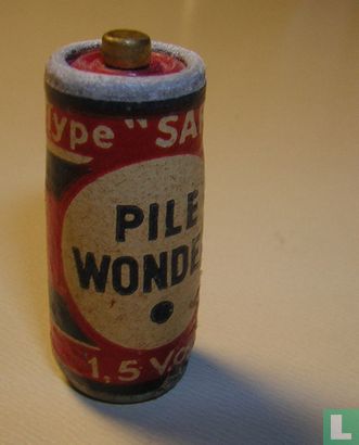 Batterij jaren 50-60 Pile Wonder