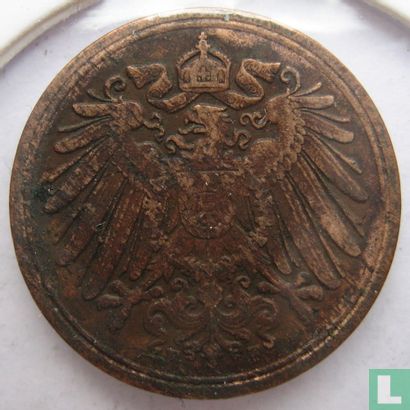 Deutsches Reich 1 Pfennig 1899 (F) - Bild 2