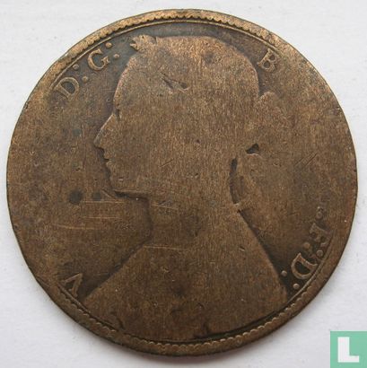 Verenigd Koninkrijk 1 penny 1875 (smal jaartal) - Afbeelding 2