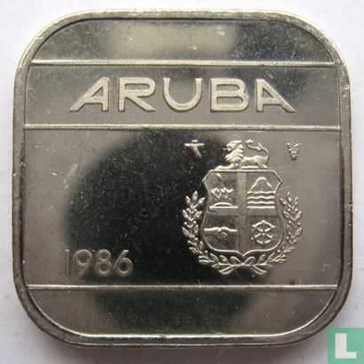 Aruba 50 cent 1986 - Afbeelding 1
