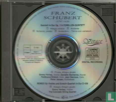 Schubert - Forellen-Quintett - Rondo für Violine und Streich-Quartet - Afbeelding 3