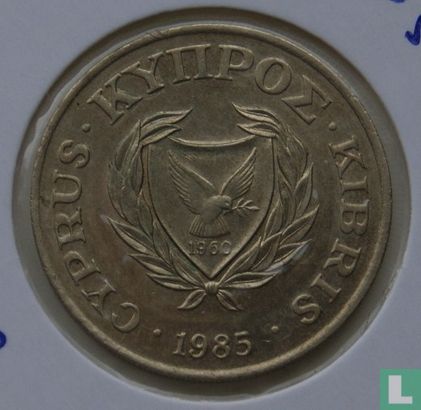 Cyprus 20 cents 1985 - Image 1