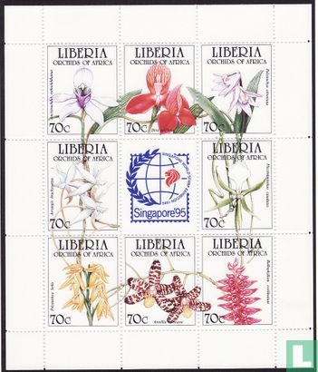 Flowers / Briefmarkenausstellung