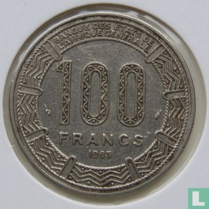 Cameroun 100 francs 1983 - Image 1