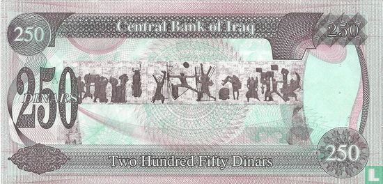Iraq 250 Dinars 1995 (P85b2) - Image 2