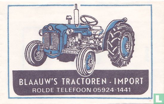 Blaauw's Tractoren Import