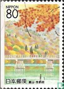 Briefmarken Präfektur: Kyoto