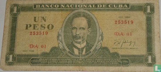 Cuba 1 Peso - Afbeelding 1
