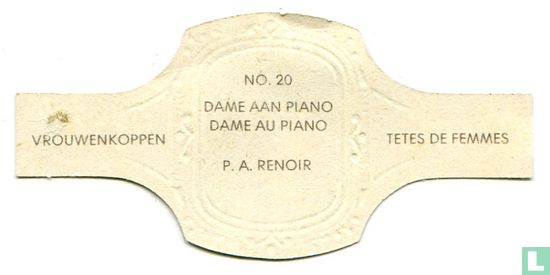Dame aan piano - P. A. Renoir - Image 2