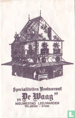 Specialiteiten Restaurant "De Waag"