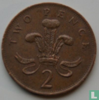 Verenigd Koninkrijk 2 pence 1991 - Afbeelding 2