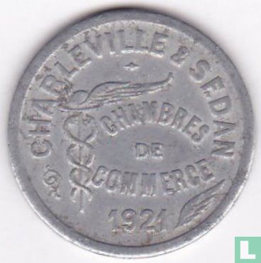 Charleville & Sedan 10 centimes 1921 - Afbeelding 1