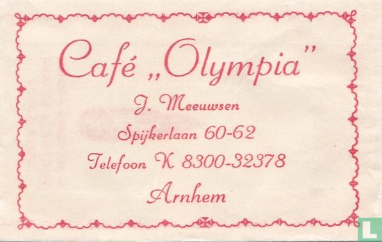 Café "Olympia"