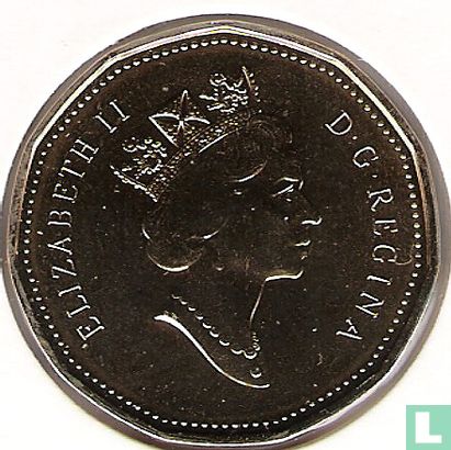 Canada 1 dollar 2001 - Image 2