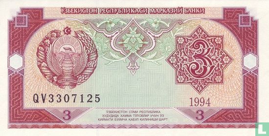 Usbekistan 3 Sum - Bild 1