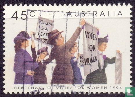 100 years of women's suffrage