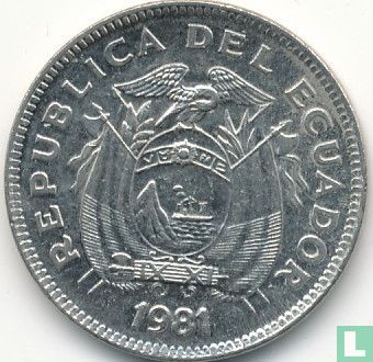 Ecuador 20 centavos 1981 - Image 1
