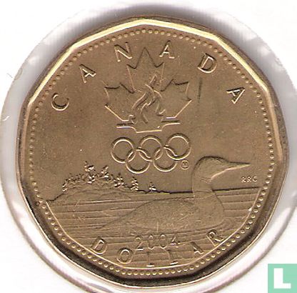 Canada 1 dollar 2004 "Summer Olympics in Athens" - Afbeelding 1