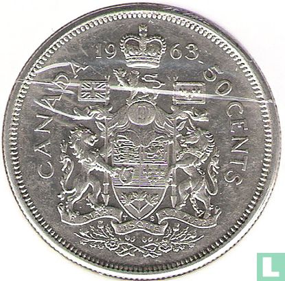 Canada 50 cents 1963 - Image 1
