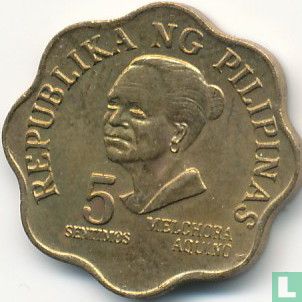 Philippines 5 sentimos 1978 - Image 2