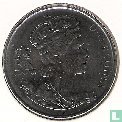 Canada 50 cents 2002 "50th Anniversary of the Accession of Queen Elizabeth II" - Afbeelding 2