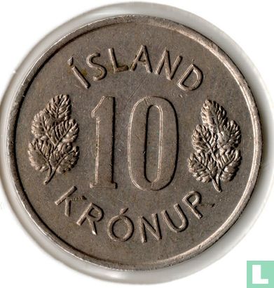 Iceland 10 kronur 1975 - Image 2