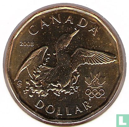 Canada 1 dollar 2008 "Summer Olympics in Beijing" - Image 1